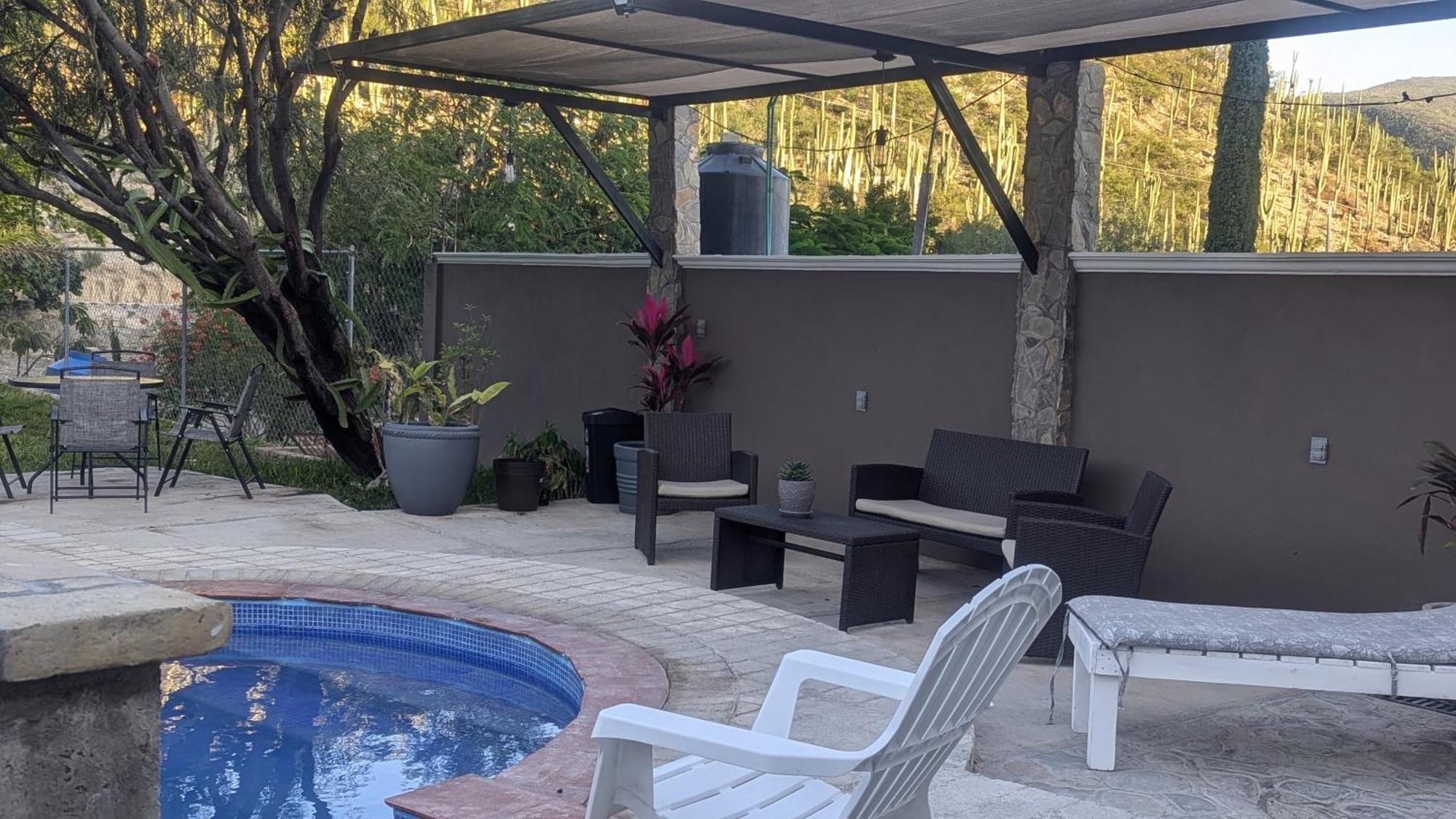 La Cabana Zapotitlan Salinas Buitenkant foto